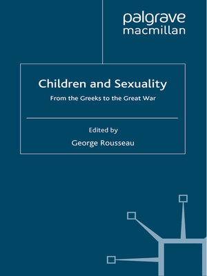 cover image of Children and Sexuality